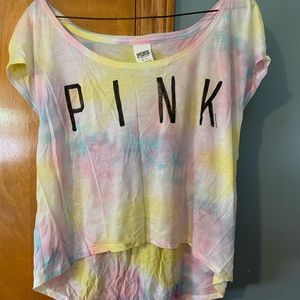 VS PINK water color shirt